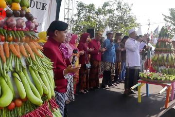 Petani tembakau Temanggung gelar kirab tumpeng Merti Bumi Phala