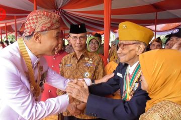 Upacara 17 Agustusan terakhir di Jateng, Ganjar berpamitan