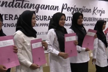 Ribuan guru PPPK di NTB resmi diangkat menjadi PNS