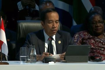 Jokowi serukan penghormatan hukum internasional dan HAM di KTT BRICS