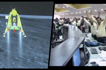 Wahana antariksa India Chandrayaan-3 mendarat di bulan