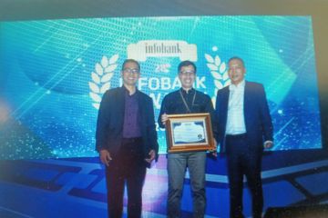 Bank BJB Syariah raih penghargaan Infobank Award 