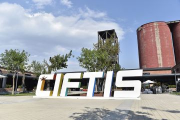 Mengunjungi venue CIFTIS 2023: Shougang Park