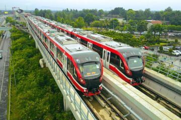 Kemenhub mengevaluasi empat gangguan utama LRT Jabodebek