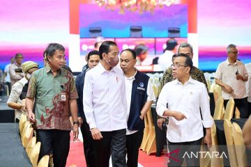 Presiden Jokowi tinjau persiapan KTT ASEAN 2023 di JCC, Jakarta