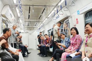 MRT Jakarta tetap beroperasi selama KTT Ke-43 ASEAN