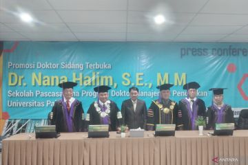 Nana Halim jadi doktor ke-230 di Universitas Pakuan
