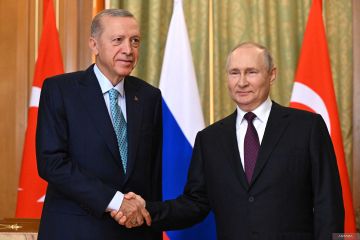 Putin bertemu dengan Erdogan di Sochi