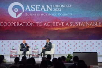 Diskusi panel pleno keenam ABIS 2023 ASEAN