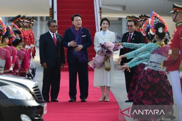 Presiden Korsel tiba di Jakarta hadiri agenda KTT ASEAN esok hari
