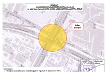 Dishub DKI rekayasa lalin di Jalan Raya Bogor-TB Simatupang