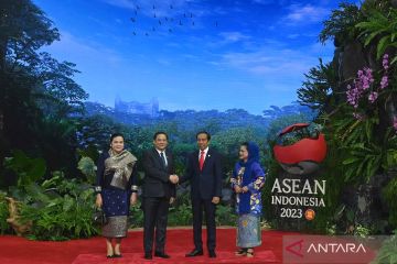 Presiden sambut tamu negara di KTT ASEAN