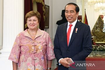 Jokowi terima pimpinan Bank Dunia dan IMF jelang KTT ASEAN