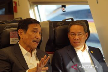 Luhut sebut PM China puas dengan kualitas kereta cepat Jakarta-Bandung