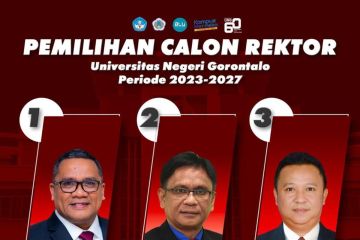 Eduart Wolok kembali jabat Rektor UNG periode 2023 hingga 2027