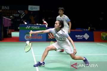 Zachariah/Hediana tersingkir di babak awal Indonesia Masters 2023