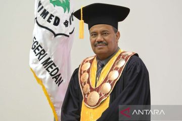 Mendikbudristek lantik Prof Baharuddin sebagai Rektor Unimed