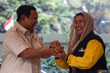 Yenny Wahid bertemu Prabowo Subianto
