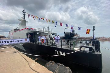 TNI AL resmikan dua kapal perang perkuat alutsista laut Indonesia