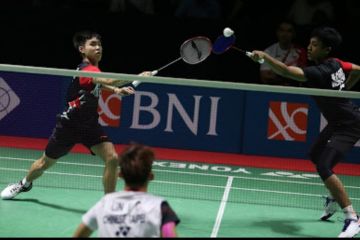 Indonesia sisakan dua ganda putra di  BNI Indonesia Masters 2023
