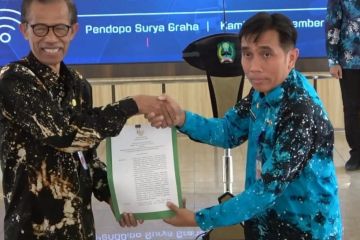 Bupati Suprawoto lantik Komite Komunikasi Digital Magetan 2023-2025