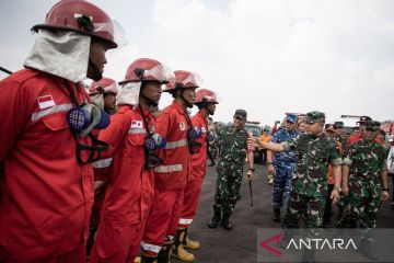 Gelar pasukan evaluasi penanganan kebakaran hutan dan lahan