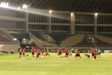 Timnas U-23 jalani latihan terakhir jelang laga lawan China Taipei