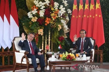 Pertemuan bilateral Indonesia-China