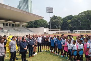 Erick Thohir kunjungi coaching clinic PFA dengan Dortmund