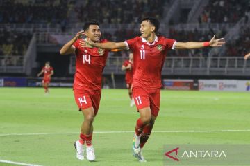 Indonesia kalahkan Turkmenistan 2-0