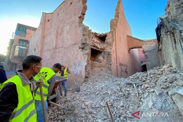 Hoaks! Video bayi selamat dari runtuhan Gempa Maroko