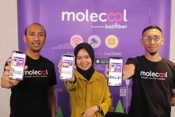 Registrasi ke aplikasi Molecool bisa akses WiFi dan "live CCTV" gratis