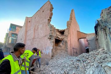 Reaksi dan bantuan dunia untuk Gempa Maroko