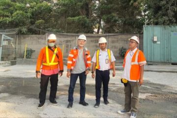 Sudin LH Jaksel peringatkan pabrik beton untuk kurangi dampak polusi