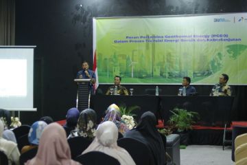 Anggota DPR RI mensosialisasikan peran Pertamina Geothermal Energy