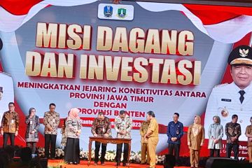 Pemprov Banten dan Jawa Timur MoU misi dagang dan investasi