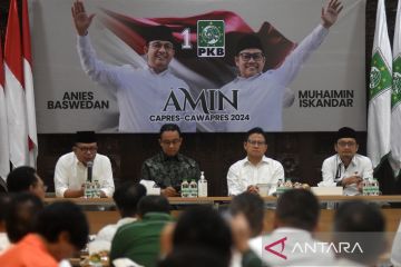 Pertemuan Anies-Muhaimin di Kantor DPP PKB