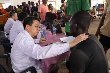 China beri layanan klinis gratis bagi pekerja, warga Ghana