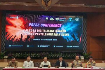 Menparekraf: Digitalisasi perizinan event cepat dan transparan