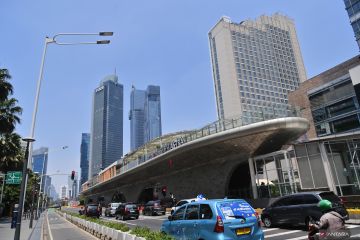 Jumat pagi, kualitas udara DKI Jakarta kategori sedang