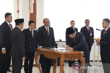 Menteri Trenggono lantik Inspektur Jenderal KKP