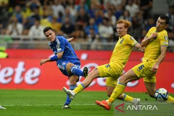 Kualifikasi Piala Eropa: Italia kalahkan Ukraina 2-1