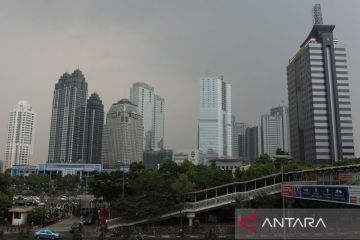 BMKG memprakirakan Jakarta berawan dari siang hingga malam