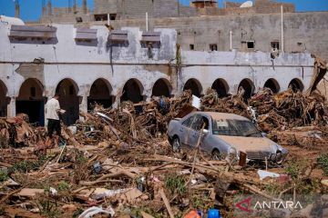 Libya diterjang badai, ribuan warga tewas