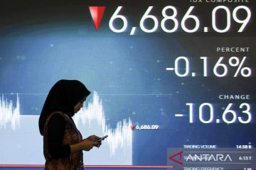 IHSG ditutup melemah tertekan kenaikan 'yield' obligasi AS 