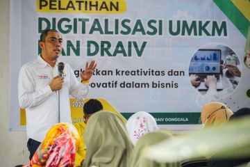 Kadin Donggala latih warga terkait digitalisasi UMKM