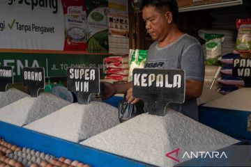 Harga beras naik tipis di Palu