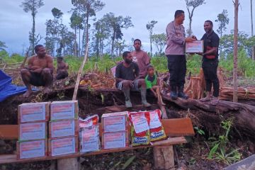 Polisi: 39 KK warga di Distrik Dekai Papua Pegunungan masih mengungsi