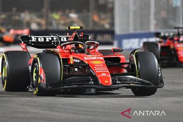 Sainz nilai GP Bahrain jadi awal musim yang solid untuk Ferrari