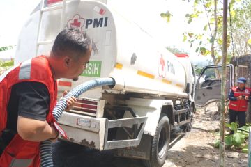 PMI DIY salurkan 1,265 juta liter air bersih ke wilayah kekeringan